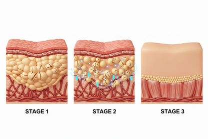 Belly Fat Burn Stages - No Product